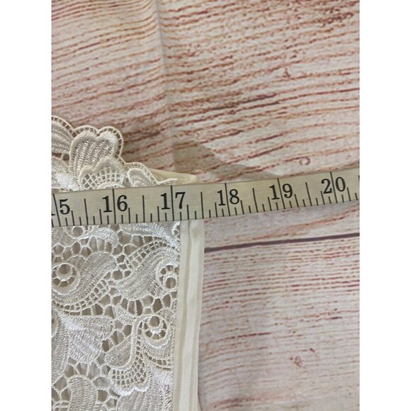 Marks & Spencer Women's Lace Pleated Sheer Lingerie Camisole Top - UK 16 (US12) - Picture 8 of 10